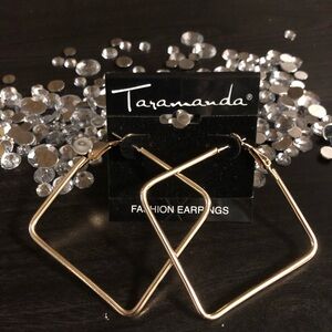 Squared Hoop Earrings